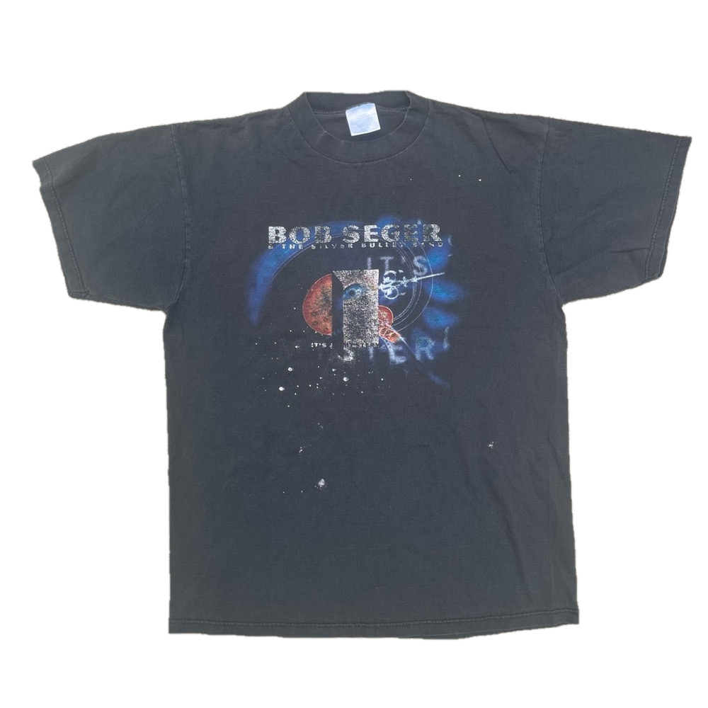 Vintage Bob Seger Band 1995-1996 "It's a Mystery" Tour T-Shirt Size XL